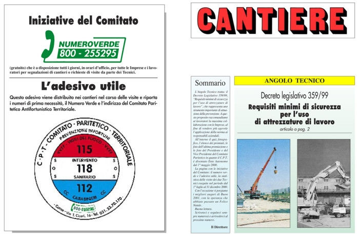 Rivista Cantiere Gennaio 2001