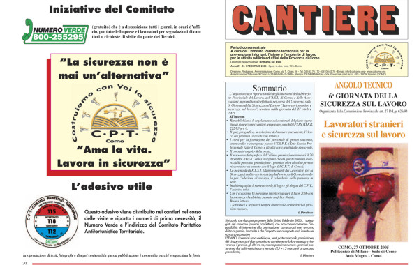 Rivista Cantiere Febbraio 2006