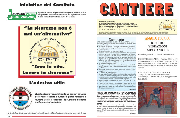 Rivista Cantiere Giugno 2007