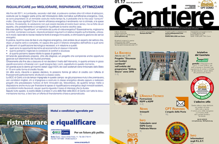 Rivista Cantiere Gennaio 2017