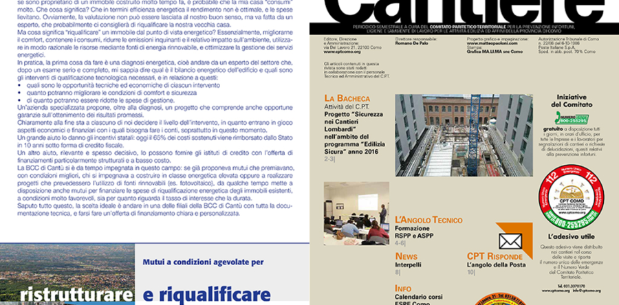 Rivista Cantiere Gennaio 2017