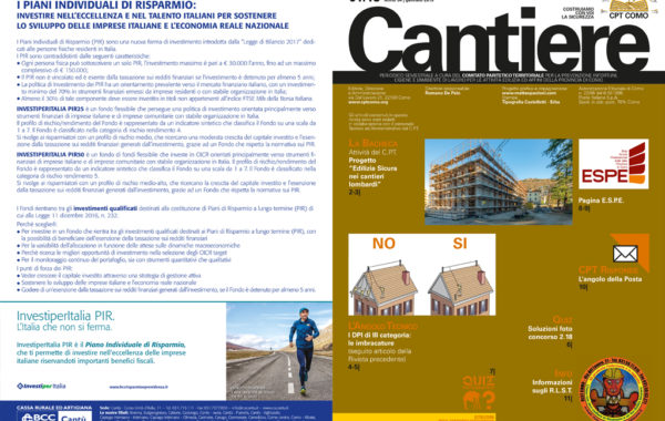 Rivista Cantiere Gennaio 2019