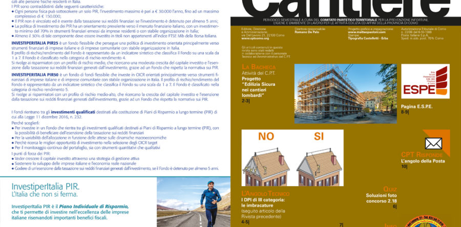 Rivista Cantiere Gennaio 2019