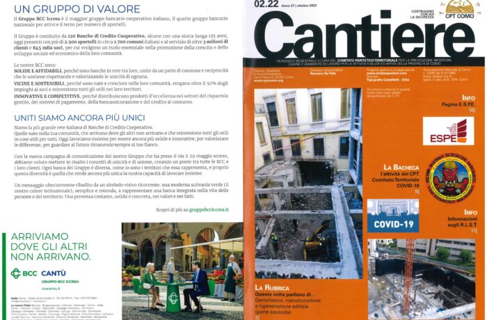 Rivista Cantiere Ottobre 2022